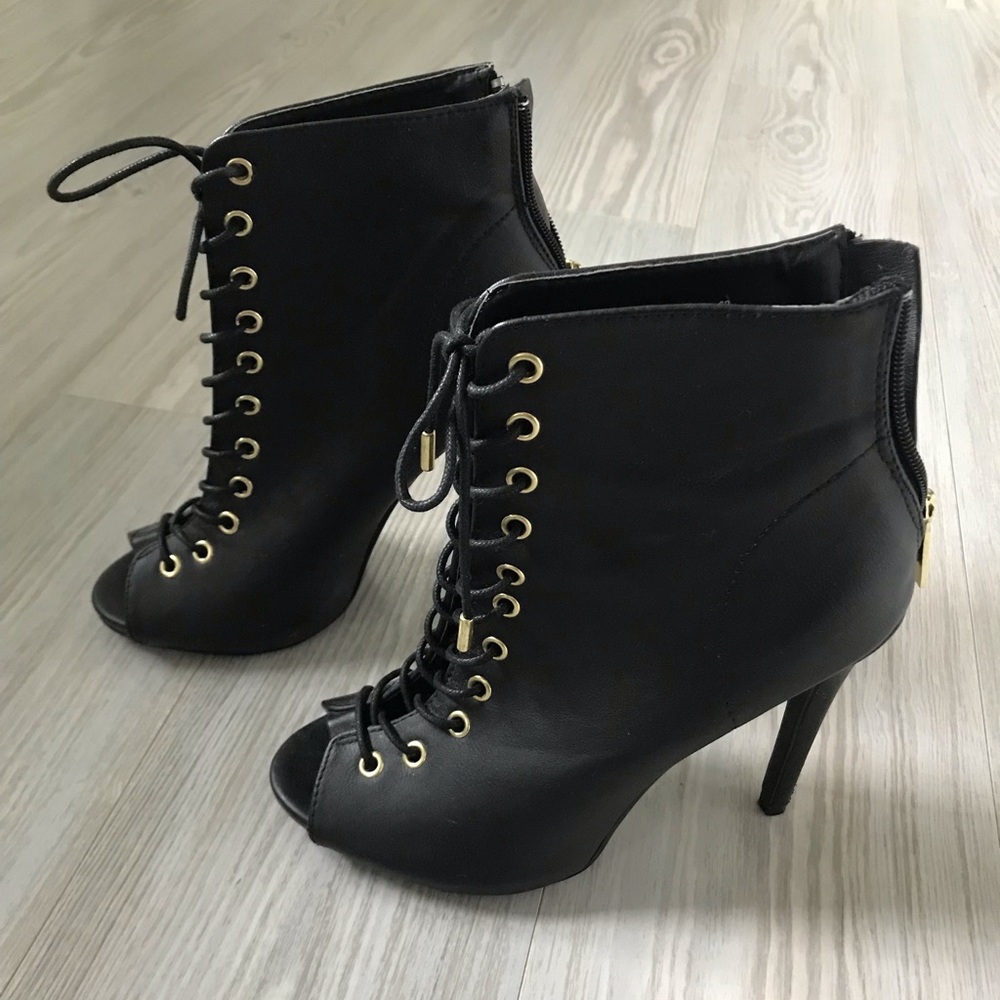 Lace up heels